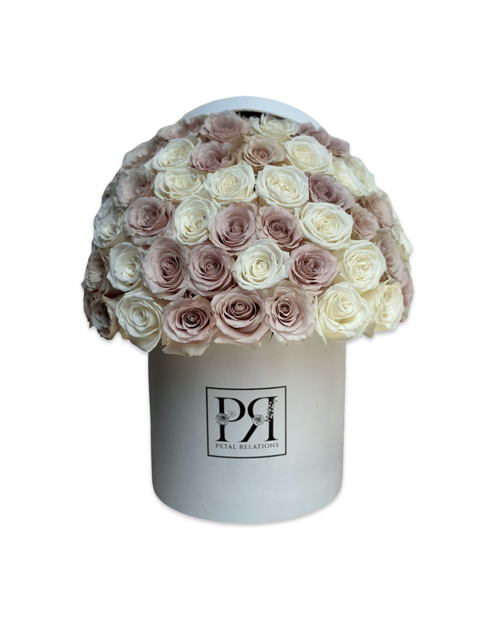 white and quicksand roses flower Classic Bride - Petal Relations