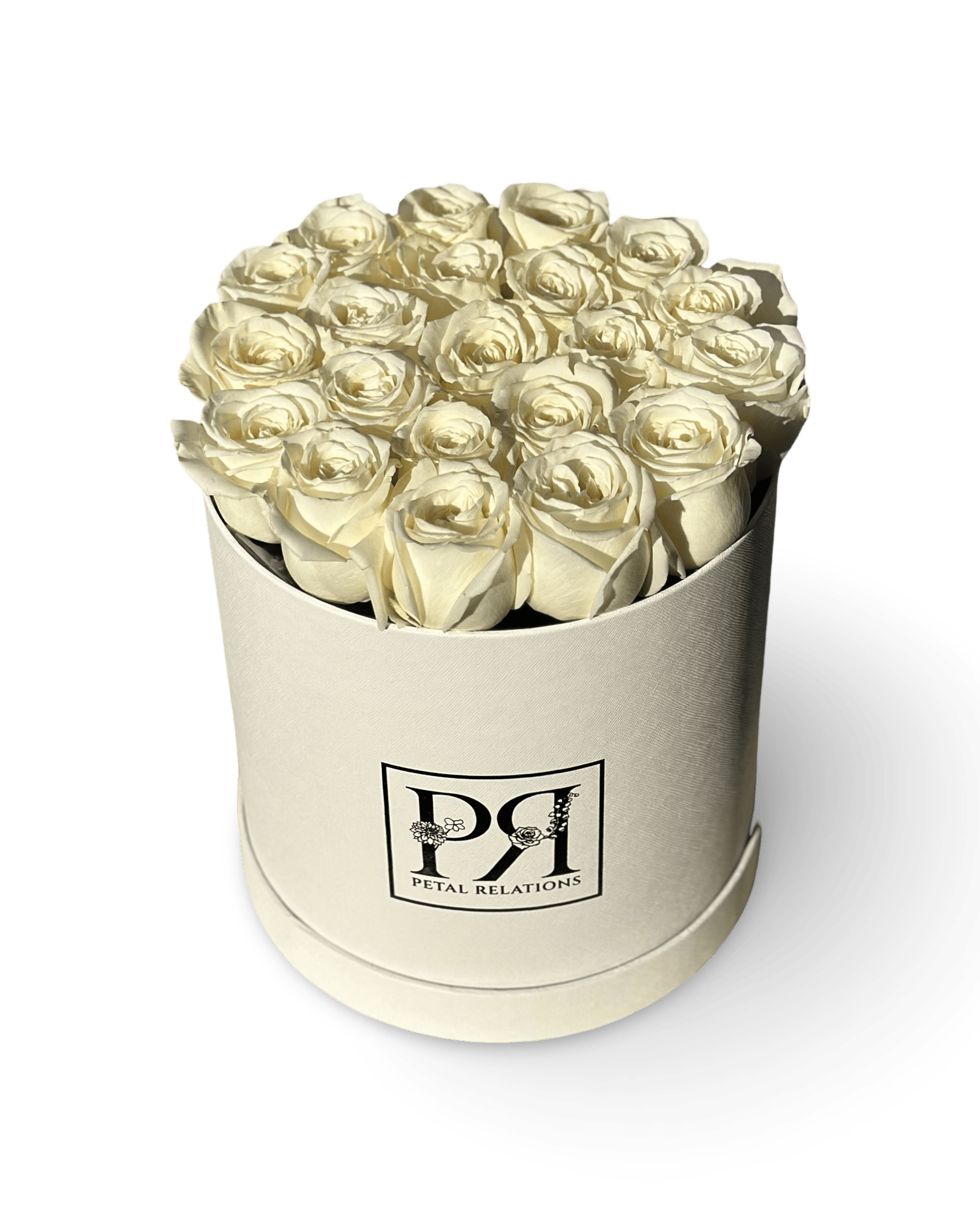 White Joy in a Box - Petal Relations