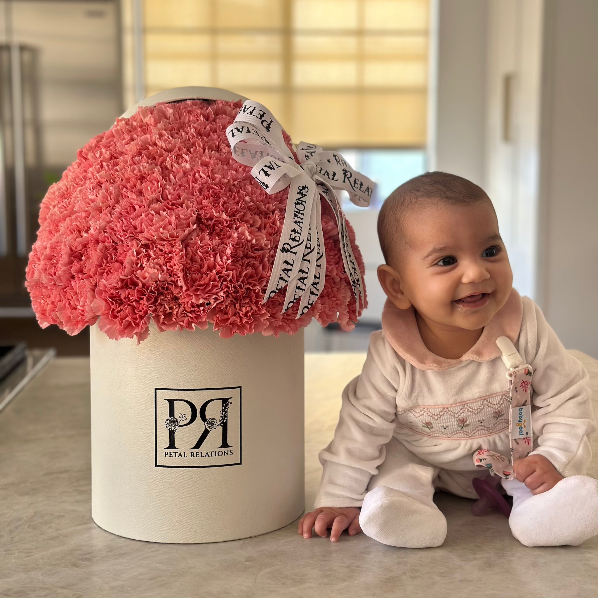 Simply Carnations in a Box