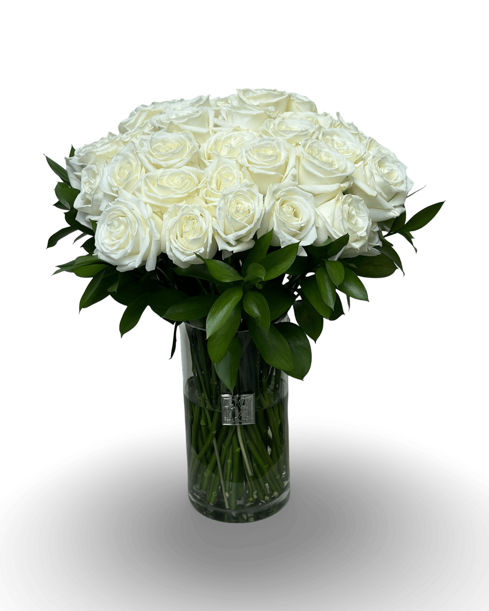 Simply Rose in Tall Glass - Petal Relations