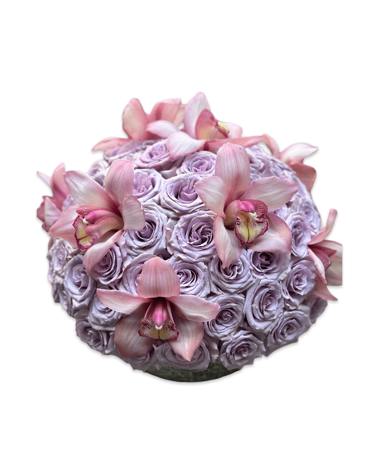Simply Rose with Cymbidium Orchids - Petal Relations
