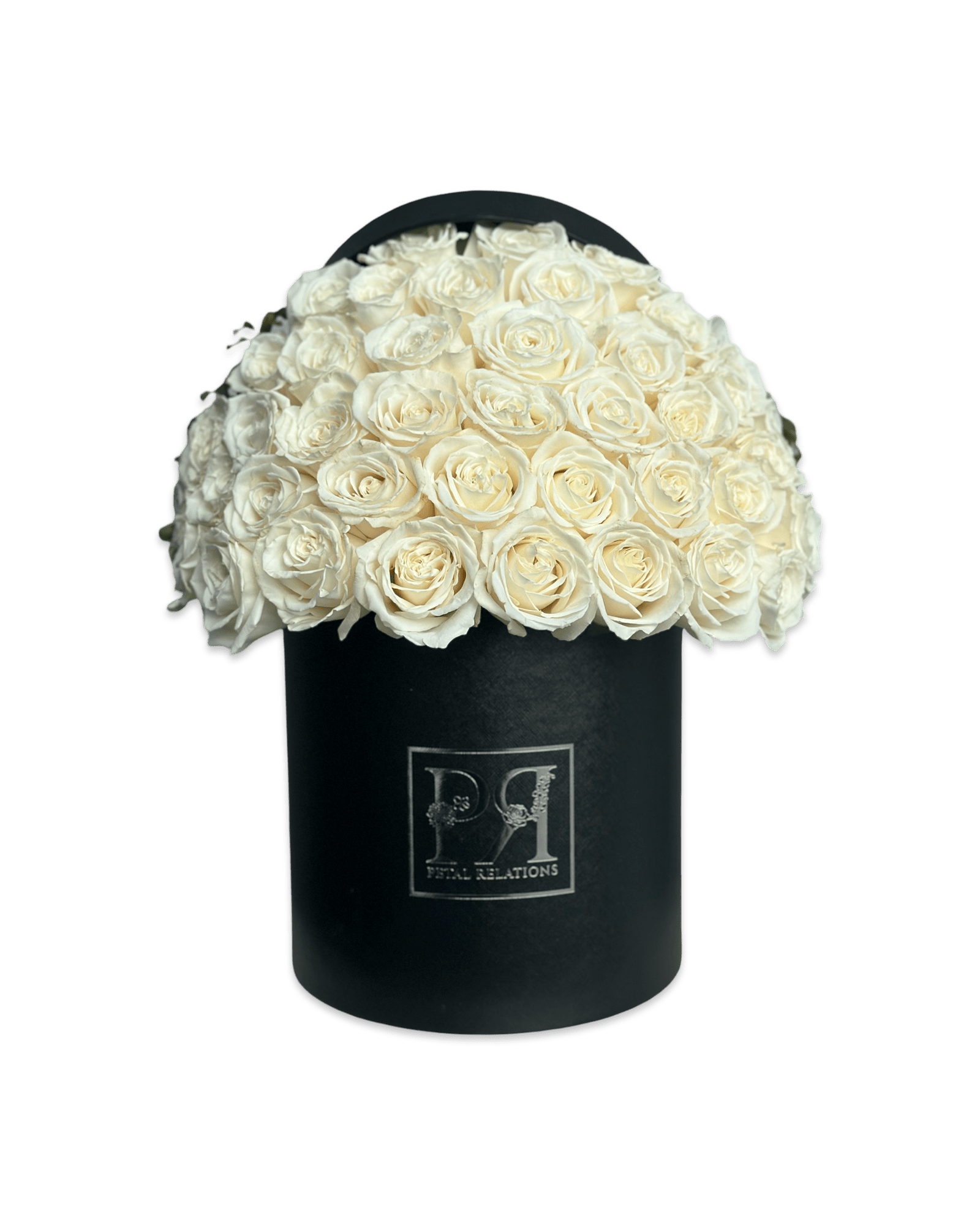 White Simply Rose in a Box - Petal Relations